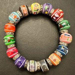 Angela Moore Hand Painted Bracelet